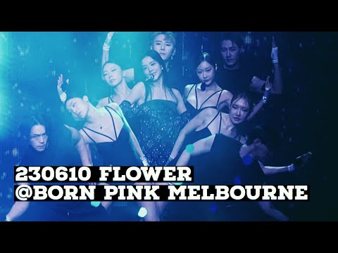 230610 BLACKPINK JISOO 지수 직캠 - 꽃 (FLOWER) Born Pink Melbourne (4K) FANCAM