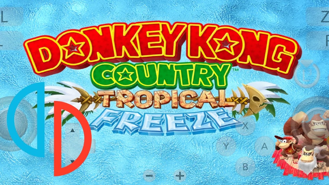 Yuzu Android Donkey Kong Country Tropical Freeze 60fps Game test Nintendo switch YouTube