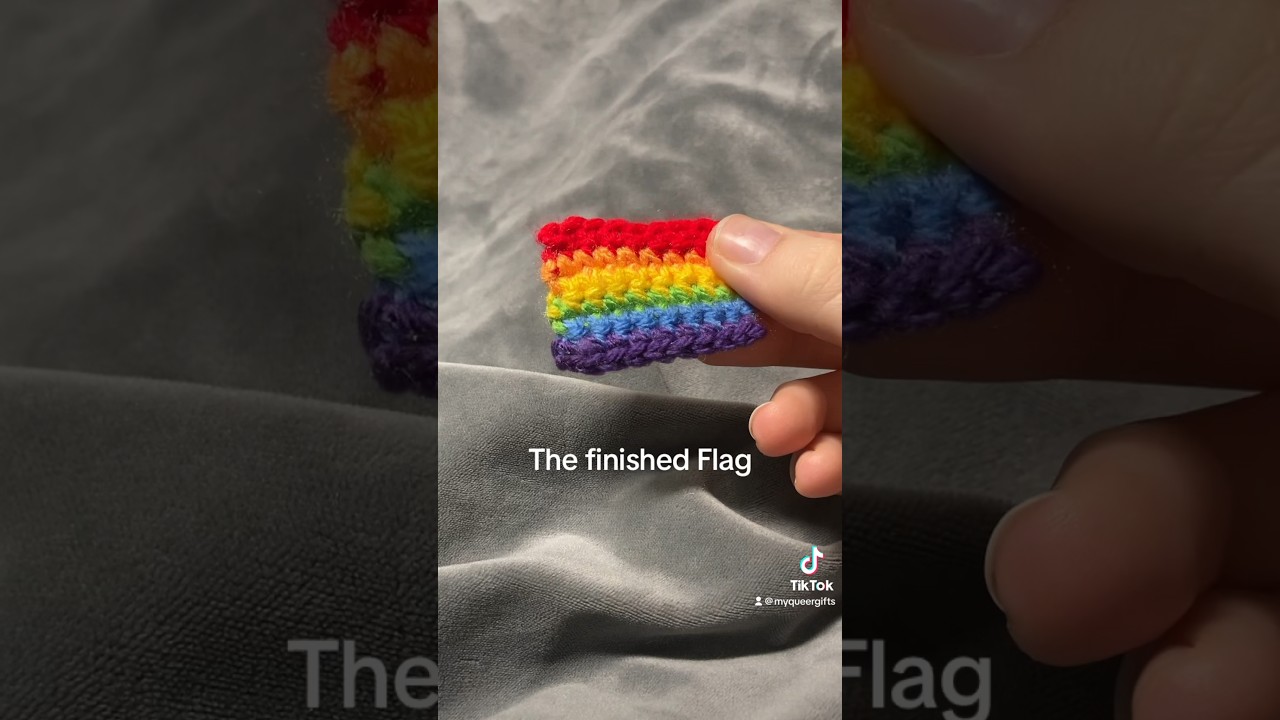 June 1st: Crocheting a different Pride Flag every day of Pride month!