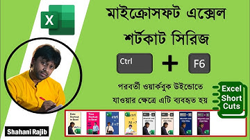 ctrl+F6 Excel Shortcut 44 #Shahani Rajib