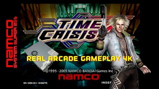 Time Crisis 4 real arcade captured gameplay 4K 60 FPS (Not PS3 or MAME!) PLAYER 2