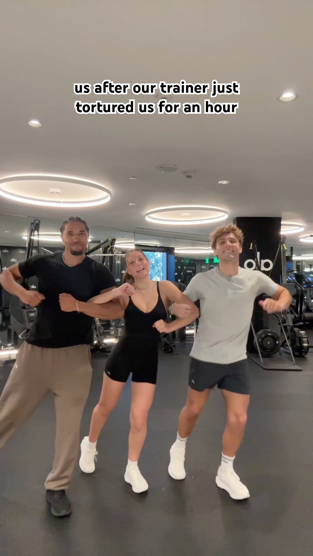 I will not be able to walk tomorrow ​⁠@Aloyoga ​⁠@NicoletteDurazzo ￼