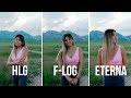 HLG vs F-log vs ETERNA  | Fuji X-T3