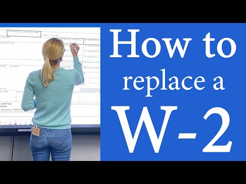 How to get a W-2 IRS form W2.  What to do if your w2 is lost or missing