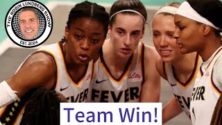 Caitlin Clark's Teammates Step Up In First Indiana Fever Win!