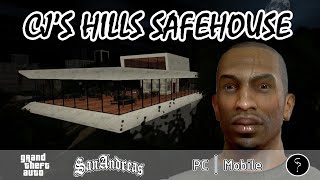 GTA San Andreas : The hills huge safehouse