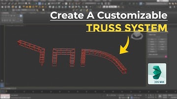 Building a Fully Parametric Truss in 3ds Max – From Spline to Structure #3smax #tutorial #3dmodeling
