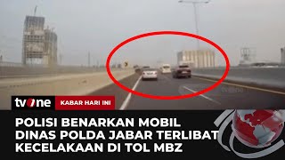 Kecelakaan Mobil Dinas di Tol MBZ | Kabar Hari Ini tvOne