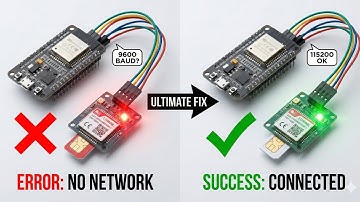 SIM800L niet verbonden met netwerk? Ultieme handleiding voor probleemoplossing | (GSM IoT-serie #2)
