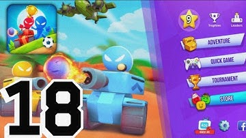 Stickman Party - Gameplay Walkthrough Part 18 (iOS, Android)