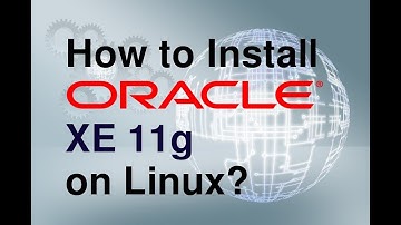 How to install Oracle Database 11g Xpress Edition XE with Apex on Linux(CentOs 7)?