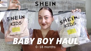 Neutral Baby Boy Clothing Haul from SHEIN