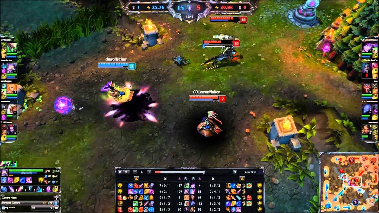 C9 Meteos Elise & Sneaky Twitch vs. LemonNation Morgana & Wildturtle Jinx - LoL Challenger NA SoloQ