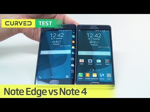 Samsung Galaxy Note Edge vs Note 4 | deutsch