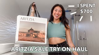 MY BIGGEST ARITZIA HAUL EVER! Clientele Sale Try On Haul | Christine Le