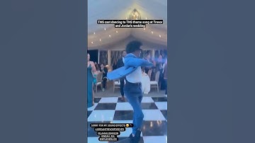Thumbnail of The Next Step Cast dancing to TNS theme song at Jordan and Trevor's wedding