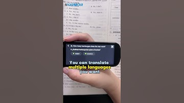 Foreign language practise tool for students | Vormor X5 Pro