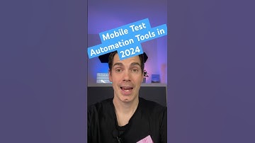 Mobile Test Automation Tools for 2024 and beyond #softwaretesting #testing