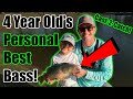 💥 Kid Catches his PB BASS! Cast-to-Catch