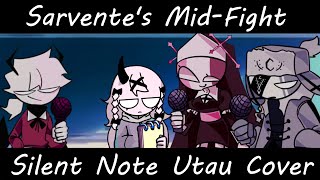 Silent Note but Sarvente Ruv, Selever and Rasazy Sing It (FNF Mid-Fight Masses) - [UTAU Cover]