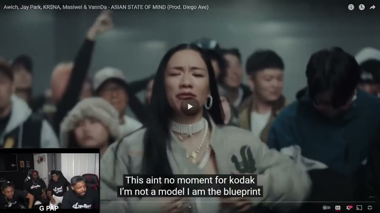 Awich, Jay Park, KR$NA, Masiwei & VannDa - ASIAN STATE OF MIND (Prod. Diego Ave) FIRST TIME REACTION
