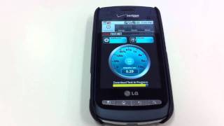 Verizon LG Vortex Speed Test