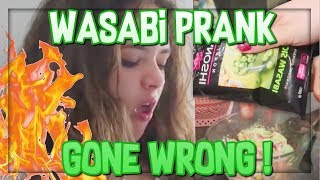 PRANK WASABI ICE CREAM *Nadja se zaljutila*