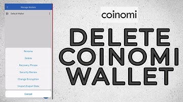 How to Delete Coinomi Wallet | Remove Coinomi Wallet