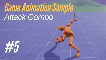 UE5 Game Animation Sample #5 - Multiplayer Attack Combo #5