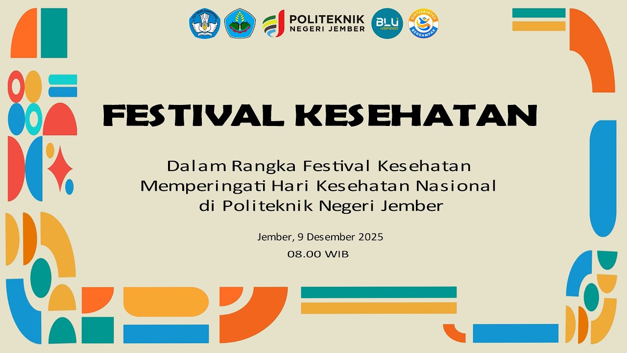 Festival Kesehatan dalam Rangka Kesehatan Nasional di Politeknik Negeri Jember
