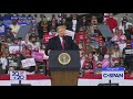 Crowd In NC Chants BACK THE BLUE President Trump Says: We've Got To Take Care Of Law Enforcement