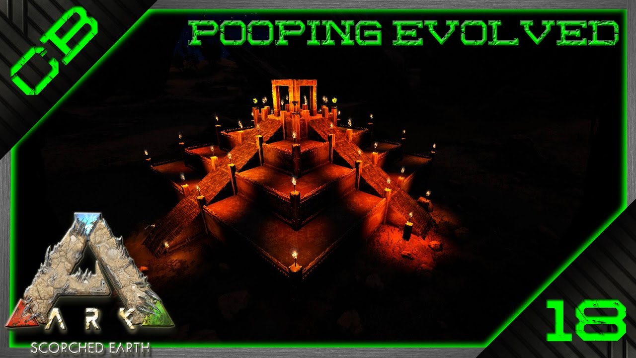 ARK: Scorched Earth - Adobe Temple Build! - Ep18 - YouTube