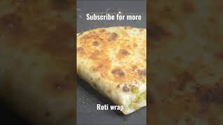 Viral  Roti wrap 2 #shorts #rotiwraps #healthywrap