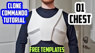 Clone Commando Costume Tutorial [ CHEST ] EVA foam