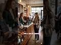 First Day at a Café | Real Life English Conversation (Speak English More Naturally) #shorts
