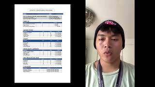 PED026 - Sports Conditioning Program Defense