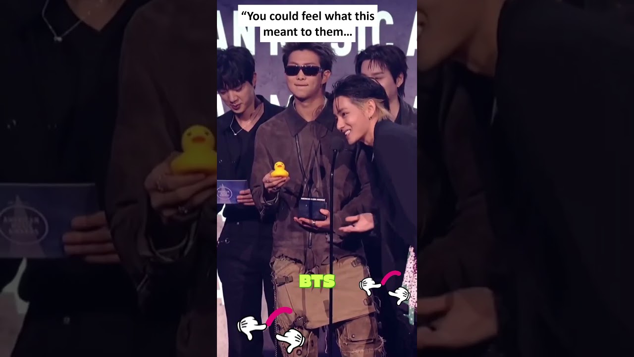 BTS Turned Years of Effort Into This One Moment 🏆🌙 #kpopshorts #ytshorts #bangtanboys #kpop #viral