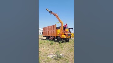 part 35 Four-wheeled wood grabber "Rotary wood grabber" Grab wood, grab sugarcane, grab bamboo,