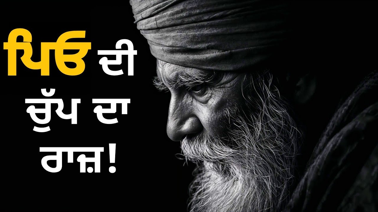 ਪਿਤਾ ਜੀ ਕਦੇ ਬੋਲੇ ਕਿਉਂ ਨਹੀਂ? - ਇੱਕ ਚੁੱਪ ਕਹਾਣੀ। Punjabi motivational video। Punjabi motivation।