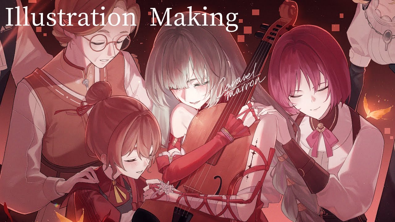 【イラストメイキング】鳴潮/Wuthering Waves✦フローヴァ/Phrolova【Illustration Making】