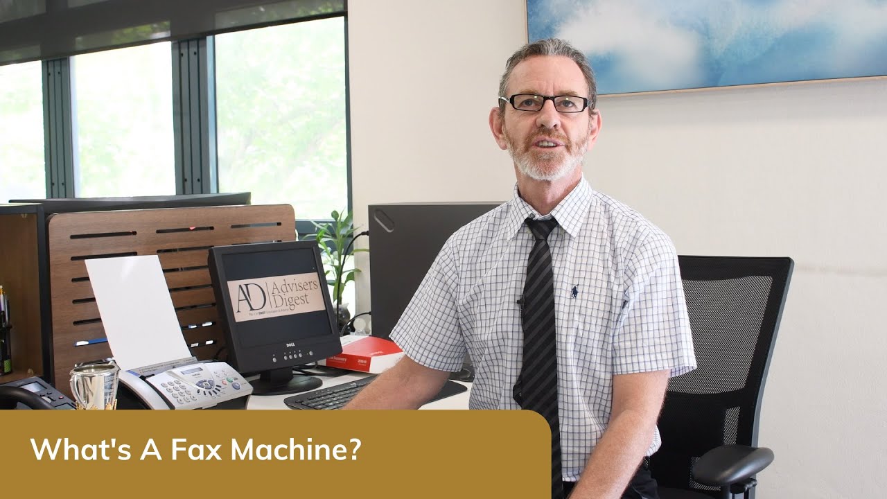 What's A Fax Machine?