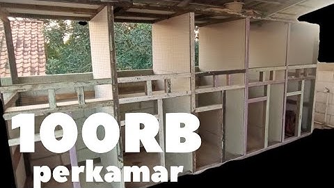 Menghitung Biaya Pembuatan Kandang Ternak Murai Batu 5 Kamar