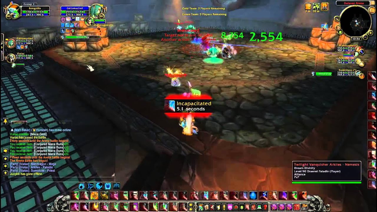 WoW:Mist of Pandaria 3v3 GOD Comp! Resto-Druid PoV - YouTube