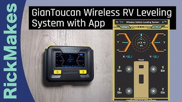 GianToucan Wireless RV Leveling System with App