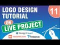 Logo Design Tutorial on Live Project | #11 | designcrowd | 99designs | freelancer.com