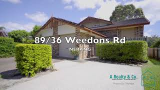 89/36 Weedons Road, Nerang QLD 4211-2bedrooms study-2.5bathrooms-Townhouse