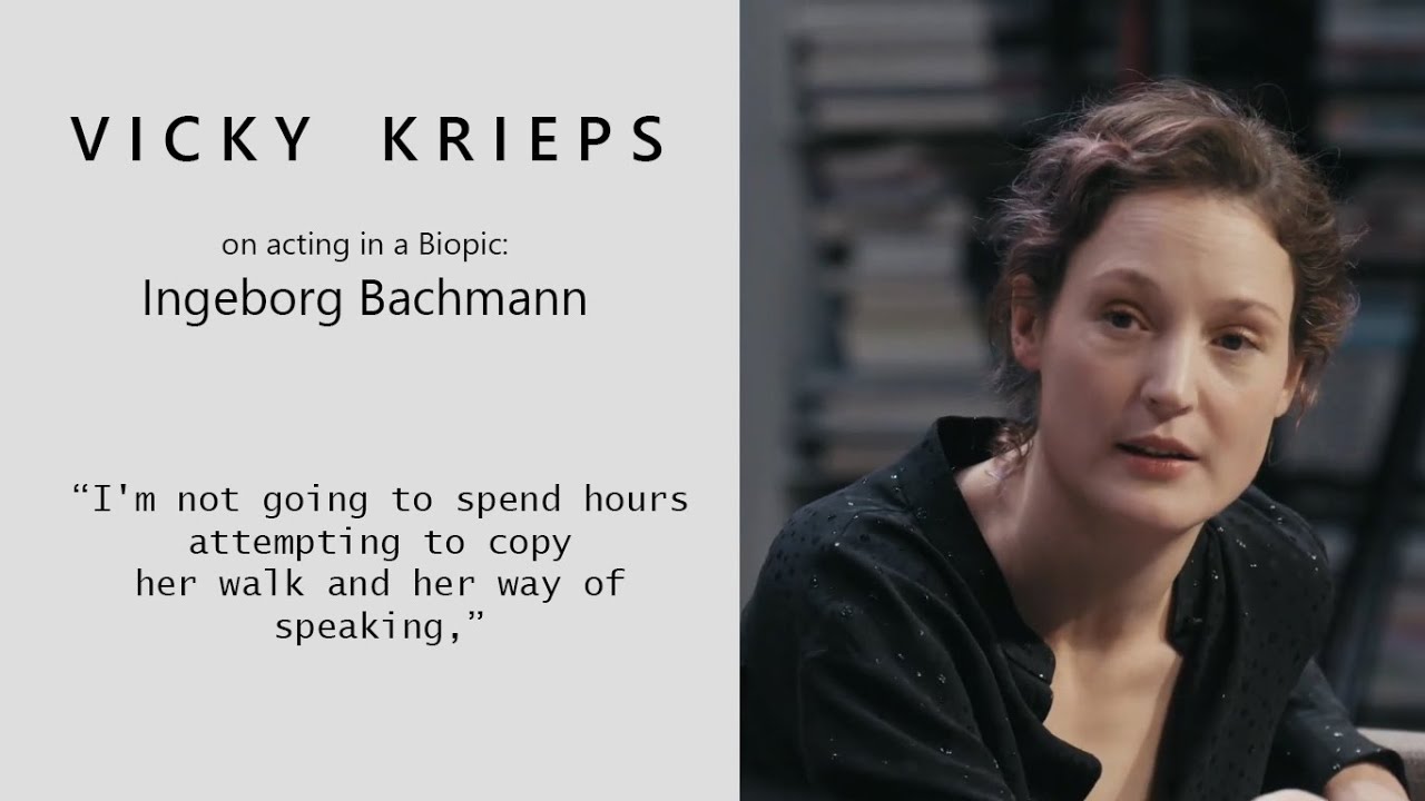[ENG TRANS] Vicky Krieps Approach on Playing A Biopic: Ingeborg Bachmann