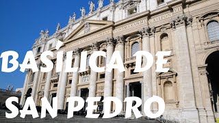 BASÍLICA DE SAN PEDRO  CIUDAD DEL VATICANO  ITALIA