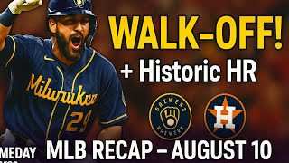 Brewers Walk-Off STUNS Mets + Altuve Hits 250! | MLB Recap – August 10