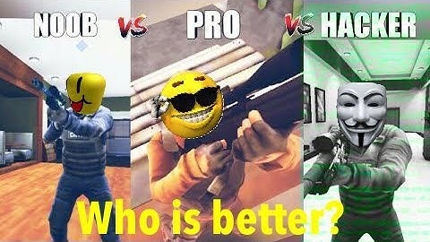 Noob vs Pro vs Hacker